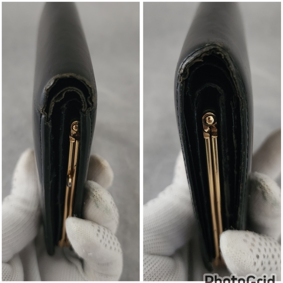 BURBERRY NOVA CHECK AUTHENTIC KISSLOCK WALLET VINTAGE - Picture 4 of 12